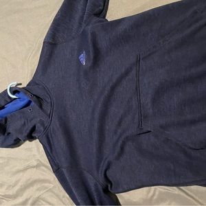 Blue adidas hoodie